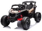 24V CAN-AM RS Maverick 1 zits buggy zwart/khaki, 4WD, leder,, Ophalen of Verzenden, Nieuw
