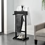 Dressboy kledingrek met opbergdoos 110x43,5x34,5 cm zwart, Verzenden, Nieuw