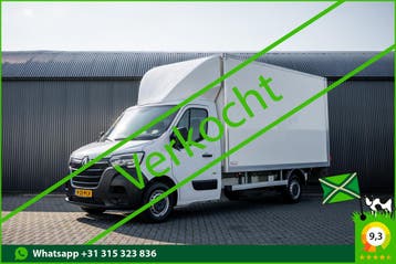 Renault Master 2.3dCi | Bakwagen met Laadklep | LED | Carpla, Stof, Gebruikt, Renault, Wit