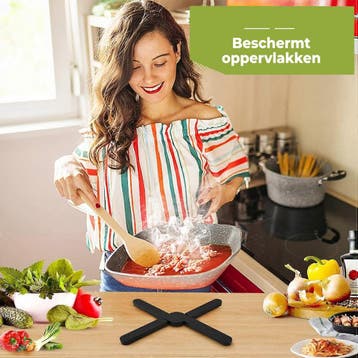 HI NATURE™ Panonderzetters opvouwbaar set 2 stuks -, Ophalen of Verzenden, Nieuw