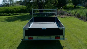 JCS Plateauwagen,  500x200, 3500kg parabool geveerd, Auto diversen, Ophalen, Nieuw