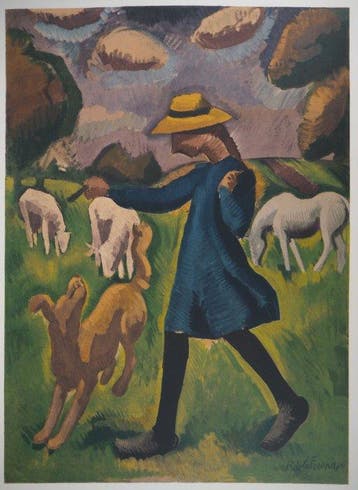 Roger de la Fresnaye (1885-1925), daprès - Jeune fille