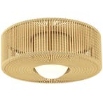 TRUUSK Boho Plafondlamp met G9 LED Fitting - Ronde Lampenkap, Verzenden, Nieuw
