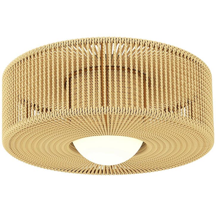 TRUUSK Boho Plafondlamp met G9 LED Fitting - Ronde Lampenkap, Huis en Inrichting, Woonaccessoires | Kussens, Nieuw, Verzenden