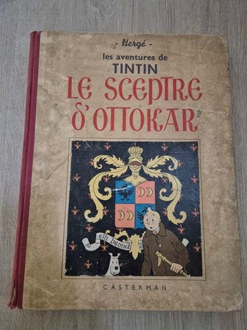 Tintin T8 - Le Sceptre DOttokar N&B (A7) - C - 1 Album -, Boeken, Nieuw