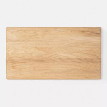 HOCHO Snijplank Kubo – Eikenhout – 450x250x15 mm – Tij, Ophalen of Verzenden, Nieuw