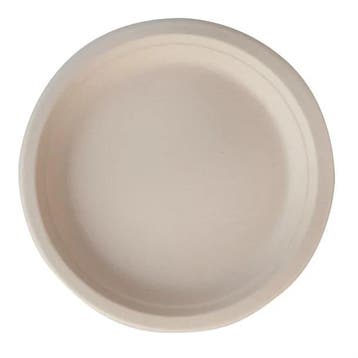 eGreen Eco-Fibre composteerbare tarwepulp borden | 23cm |..., Verzenden, Nieuw in verpakking