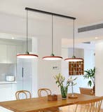 Retro Groene Hanglamp – Moderne Platte Plafondlamp 30/40cm, Verzenden, Nieuw