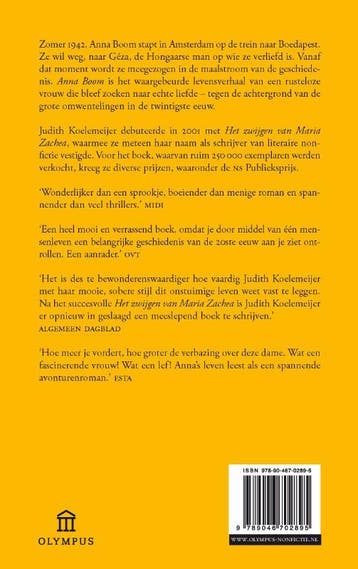 Anna Boom 9789046702895 Judith Koelemeijer, Verzenden, Gelezen, Judith Koelemeijer