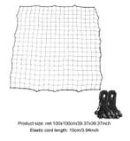 Voetbal Rebounder Net 100 cm met 20 Elastische Koorden, Verzenden, Nieuw