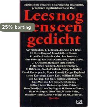 Lees nog eens een gedicht 9789021459318 Deel, Verzenden, Gelezen, Deel