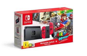 Nintendo Switch Console Set Super Mario Edition V2 in Doo..., Spelcomputers en Games, Ophalen of Verzenden, Zo goed als nieuw