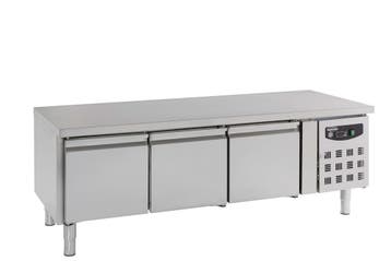 Combisteel Koelwerkbank | Laag Model | 260L | 3 Deuren | +2°, Ophalen of Verzenden, Nieuw