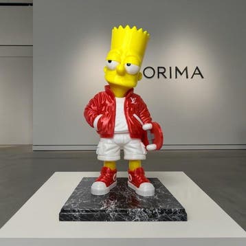 Orima Pop Art - BART Simpson Skateboard Urban Style Supreme