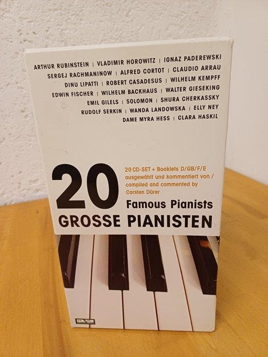 Rubinstein / Horowitz / Gilels etc. - Diverse artiesten - 20, Cd's en Dvd's, Vinyl Singles