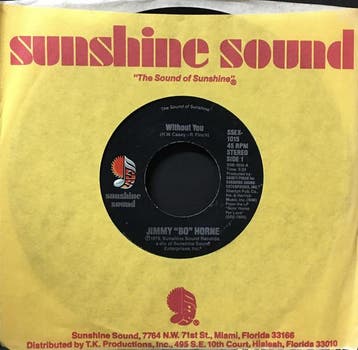 Single vinyl / 7 inch - Jimmy Bo Horne - Without You, Cd's en Dvd's, Verzenden, Zo goed als nieuw, 7 inch, R&B en Soul