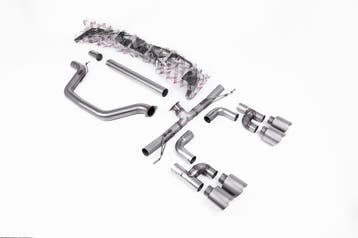Milltek Volkswagen Golf Mk8 GTi (Golf R Style Quad Outlet -, Verzenden, Nieuw