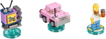 LEGO Dimensions 71202 Level Pack (Homer Simpson + Homers Ca, Verzenden, Zo goed als nieuw