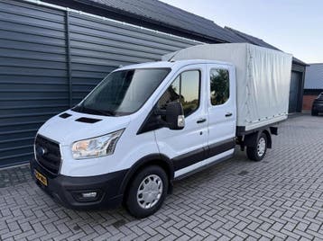 Zakelijke lease - Ford Transit 310 2.0 TDCI L2 DC 7, Alarm, Stof, Gebruikt, Euro 6