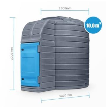 10.000 liter opslagtank voor AdBlue® met 230 Volt pomp,...., Nieuw