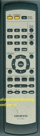 Afstandsbediening Onkyo rc-574dv, Ophalen of Verzenden, Nieuw, Origineel