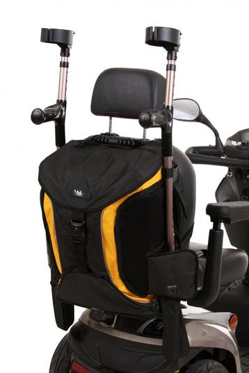 Torba Go luxe rugzak voor rolstoel en scootmobiel zwart geel, Diversen, Ophalen of Verzenden, Nieuw