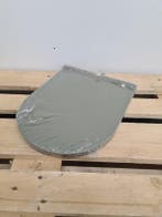 Boss en Wessing Closetzitting 43 x 35 cm mat groen, Ophalen of Verzenden, Nieuw, Toilet