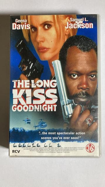 THE LONG KISS GOODNIGHT (VHS), Verzenden, Gebruikt