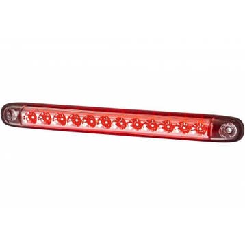 LED achterlicht - remlicht - 25cm - transparant, Ophalen of Verzenden
