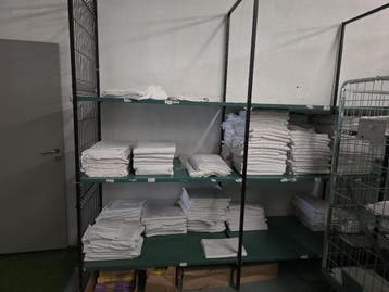 14.5 lopende meter demonteerbare opbergrek, Nieuw