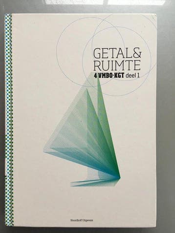 Getal en ruimte 10e ed 4 vmbo kgt deel 1 9789011111349, Zo goed als nieuw