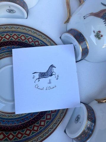Hermès - Hermès - Tafelservies (6) - Cheval dOrient -