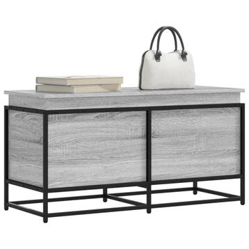 vidaXL Opbergbox met deksel 100x40x51,5 cm bewerkt hout, Verzenden, Nieuw