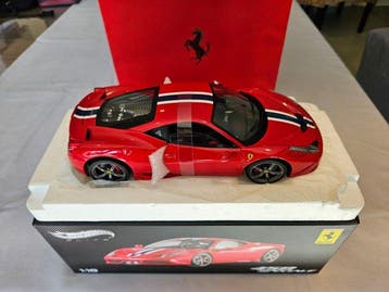 Hot Wheels 1:18 - Modelbouwdoos - Ferrari 458 Speciale -, Nieuw