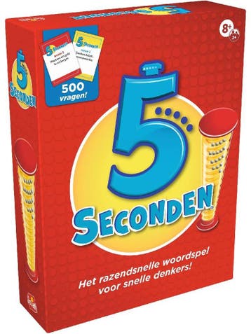 5 Seconden - Bordspel | Goliath - Gezelschapsspellen, Hobby en Vrije tijd, Gezelschapsspellen | Bordspellen, Verzenden, Nieuw