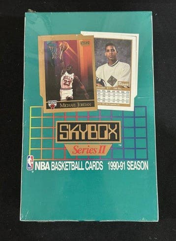1990/91 Skybox Basketball Cards Michael Jordan, Magic, Nieuw