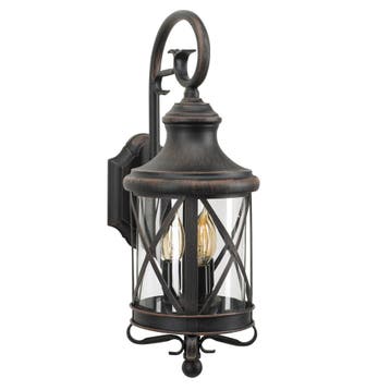 Romantica 3-lichts Muurlamp Oud Bruin Buitenverlichting, Tuin en Terras, Verzenden, Nieuw