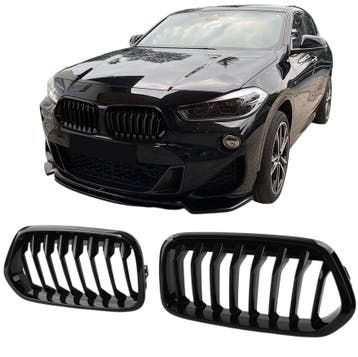 Grillen set | Nieren | geschikt voor BMW X2 Series | F39 | 2, Auto-onderdelen, Verzenden, Nieuw, BMW