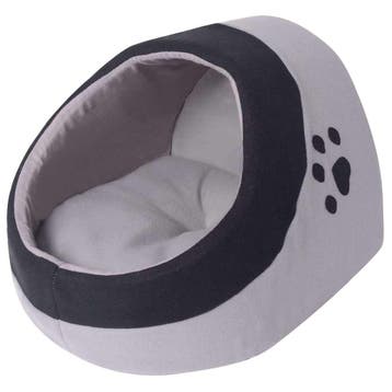 vidaXL Kattenmand M grijs en zwart, Verzenden, Nieuw