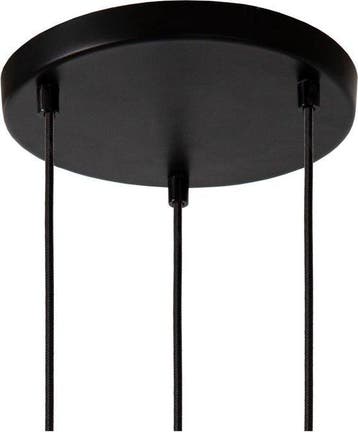 2dekans | Lucide MEDINE - Hanglamp - Ø 46 cm - 3xE27 - Opaal, Ophalen of Verzenden, Zo goed als nieuw