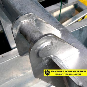 Kraancontainer Type E 2000ltr producent leverancier puinbak