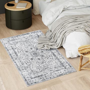 Vintage design vloerkleed Aliya, laagpolig - 80 x 150 cm, Verzenden, Nieuw
