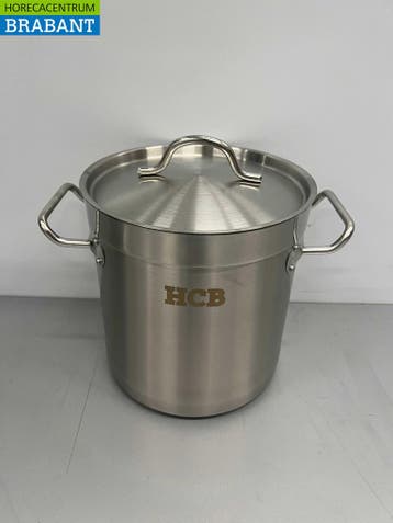 RVS Soeppan Kookpan Pan Inductie 20 x 20 cm 6 liter Horeca, Ophalen of Verzenden, Nieuw in verpakking