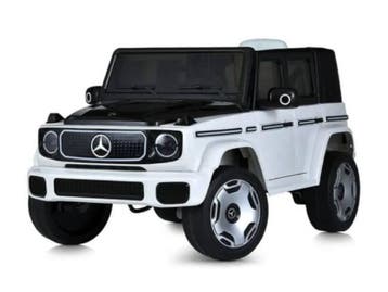 Mercedes Benz EQG, 12 volt elektrische kinderauto met rubber, Kinderen en Baby's, Ophalen of Verzenden, Nieuw