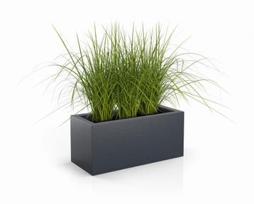 Design Bloempot 90x40x40cm | Laatste Stuk!, Kunststof, Vierkant, Ophalen of Verzenden, Zo goed als nieuw