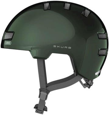 Abus fietshelm Skurb moss green M 55-59cm, Fietsen en Brommers, Fietsaccessoires | Fietshelmen, Ophalen of Verzenden, Nieuw, Abus