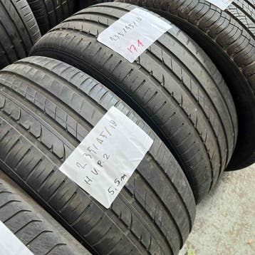 2 x Hankook Ventus Prime 2 235-45-18 Zomerbanden 5,5mm, 18 inch, Gebruikt, Ophalen of Verzenden, 235 mm