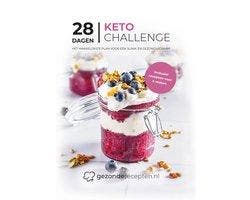 Keto - 28 Dagen Keto Challenge - Gezonderecepten.nl - Kookbo, Verzenden, Zo goed als nieuw