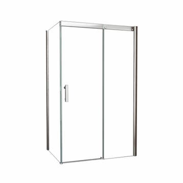 Douchedeur Softclose + Wand 1200X1000X2000 Chroom 8Mm Nano, Ophalen of Verzenden, Nieuw