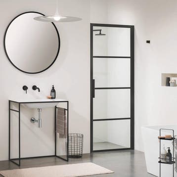 Sealskin Soho swingdeur industrieel zwart rechts, Verzenden, Nieuw